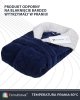 Szlafrok Wellsoft Junior Granat 122-128 cm 300 g/m2 